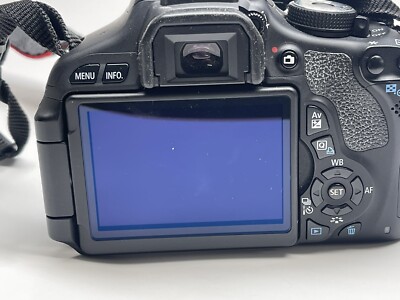 Canon EOS 600D 18.0 MP Digital SLR Camera - Black (no battery) | eBay