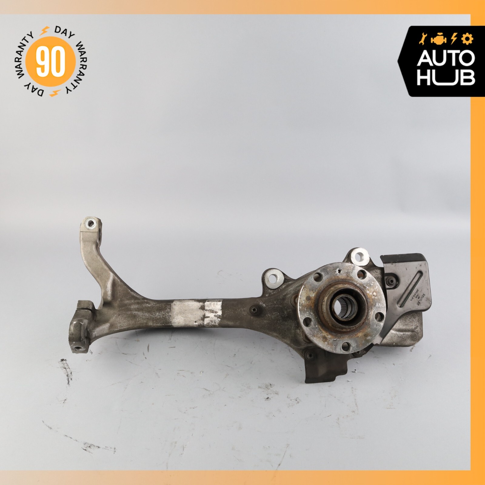 Bentley Continental Flying Spur Front Left Side Spindle Knuckle Hub OEM 67k