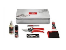 Felco Geschenkbox, Felco 2 Gartenschere Set mit Ersatzklinge und Zubehör