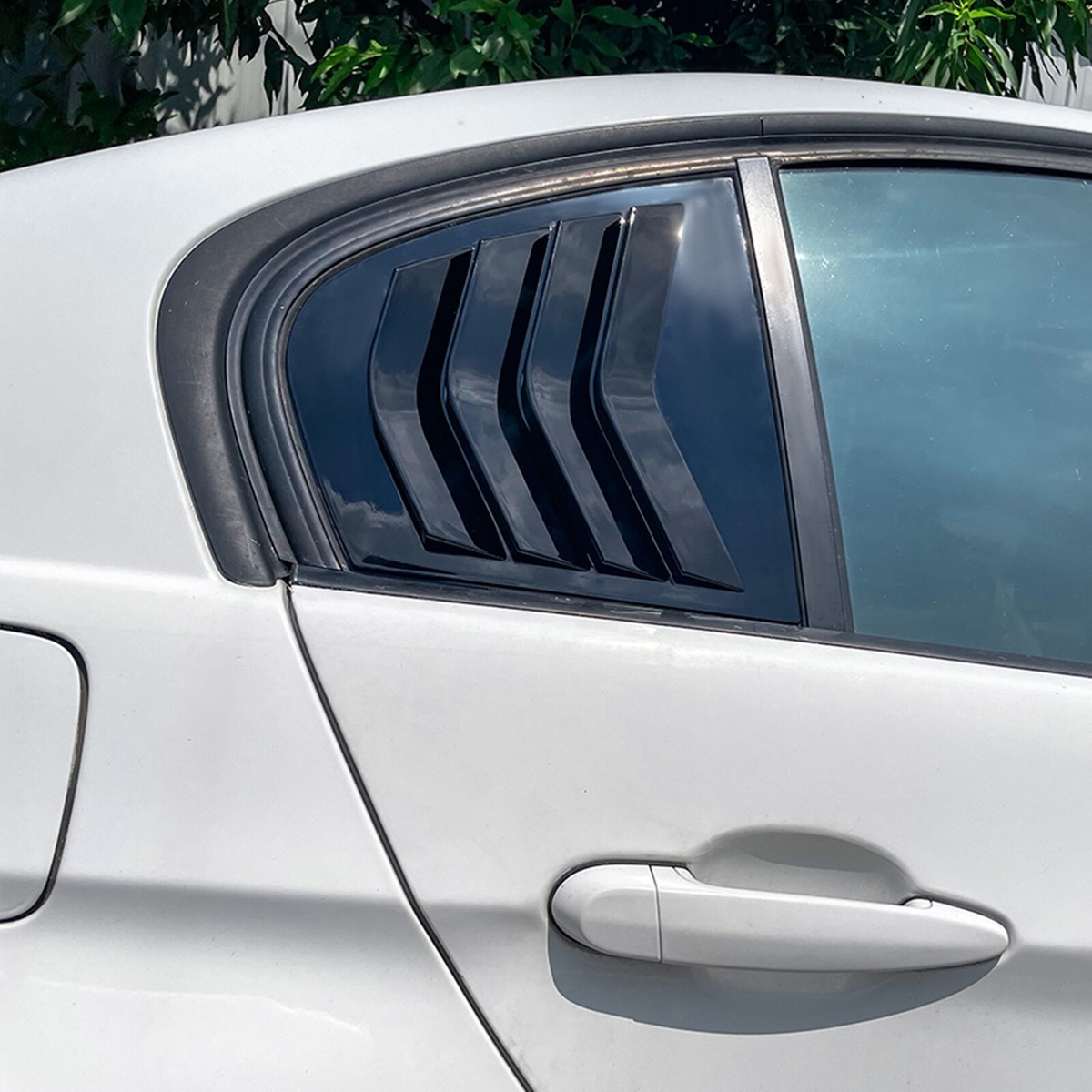 Bmw 3 Series Accessories Carbon Fiber Rear Window Louver Covers For BMW ...