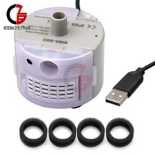 SMA-800 USB Round Water Pump Stainless Steel Pet Water Dispenser Pump 1.5W160L/H