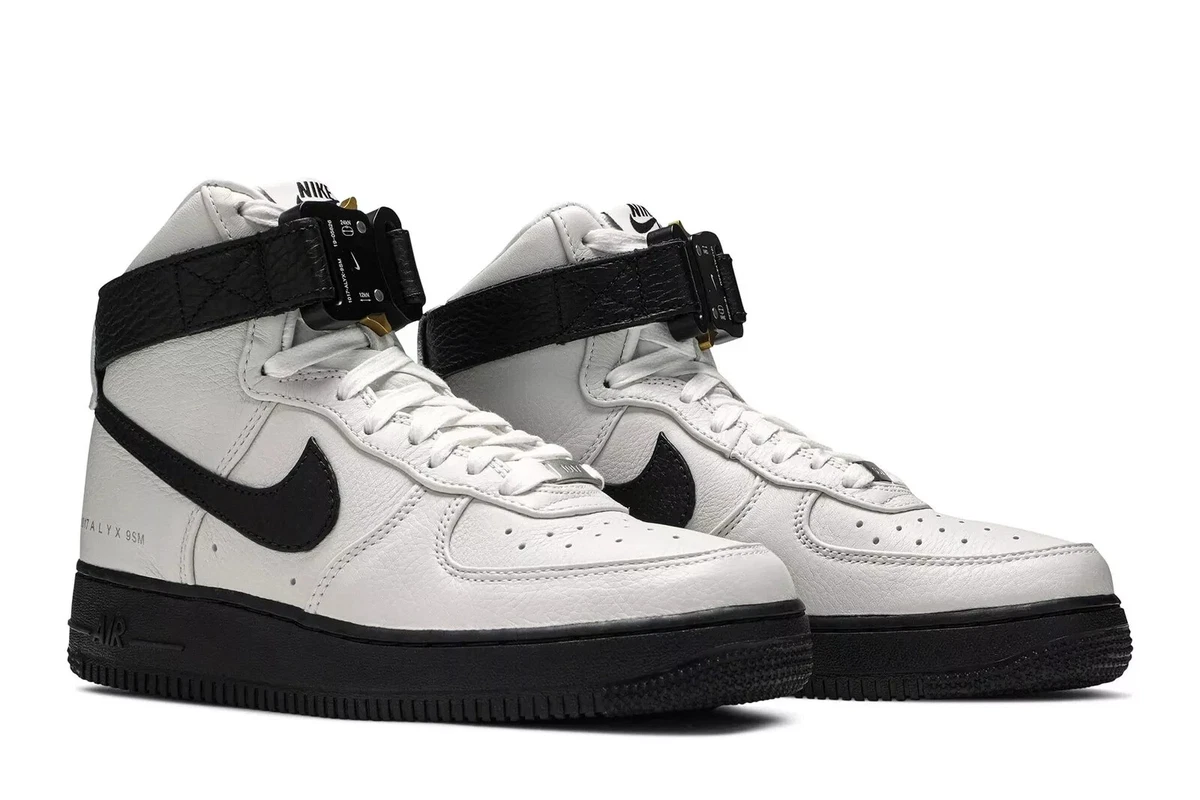 Nike 1017 ALYX 9SM x Air Force 1 High White Black for Sale