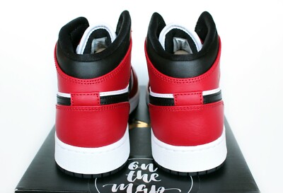 jordan 1 mid chicago toe ebay