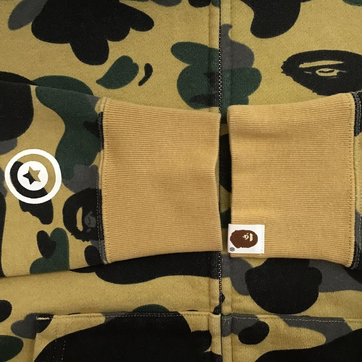 A BATHING APE 蓄光 猿カモ カモ柄シティカモ サンバイザー s-l400.jpg