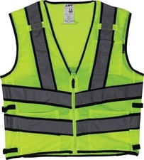 Lift Safety Vest, VIZ-PRO.2, Hi-Viz Yellow, Size "XL"
