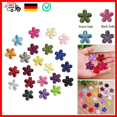 23PCS Mini Sun Flower Bestickte Patches zum Aufbügeln mit Hitze oder zum Aufn...