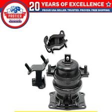 Fits 2005-2006 Honda Odyssey 3.5L i-VTEC AUTO Rear Motor & Trans Mount 3pcs :