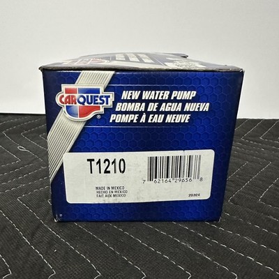 Carquest T1210 Water Pump New Replacement Pump Fits Multiple Applications OEM