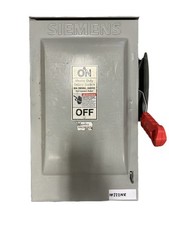 Siemens HF222NR Fusible Heavy Duty Safety Switch 60A 240VAC