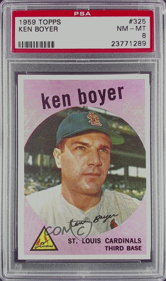1959 Topps TOPPS #325 Ken Boyer front