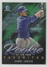 2019 Bowman Mega Box Green Mojo Refractor /99 Danny Jansen Rookie RC 03nz