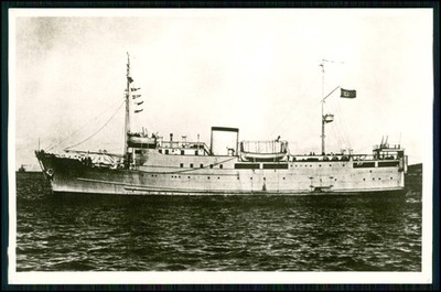 Skagerrak 1939 norwegisches Fährschiff erbeutet - und als Minenschiff eingesetzt