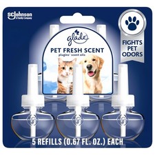 PlugIns Refills Air Freshener, Pet Fresh Scent, Scented and Essential Oils fo...