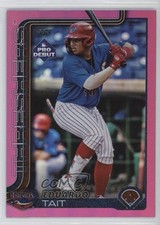2025 Topps Pro Debut Fuchsia Foil /199 Eduardo Tait #PD-173 1i0l