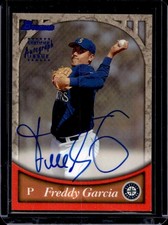1999 Bowman Freddy Garcia Certified Auto Autograph Rookie RC #BA18 Mariners