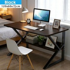 Computer Desk Laptop Pc Study Table Home Office Desk Workstation Furniture Shelf