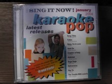Sing It Now Pop Hits January 2004 9x9 Multiplex Karaoke CDG