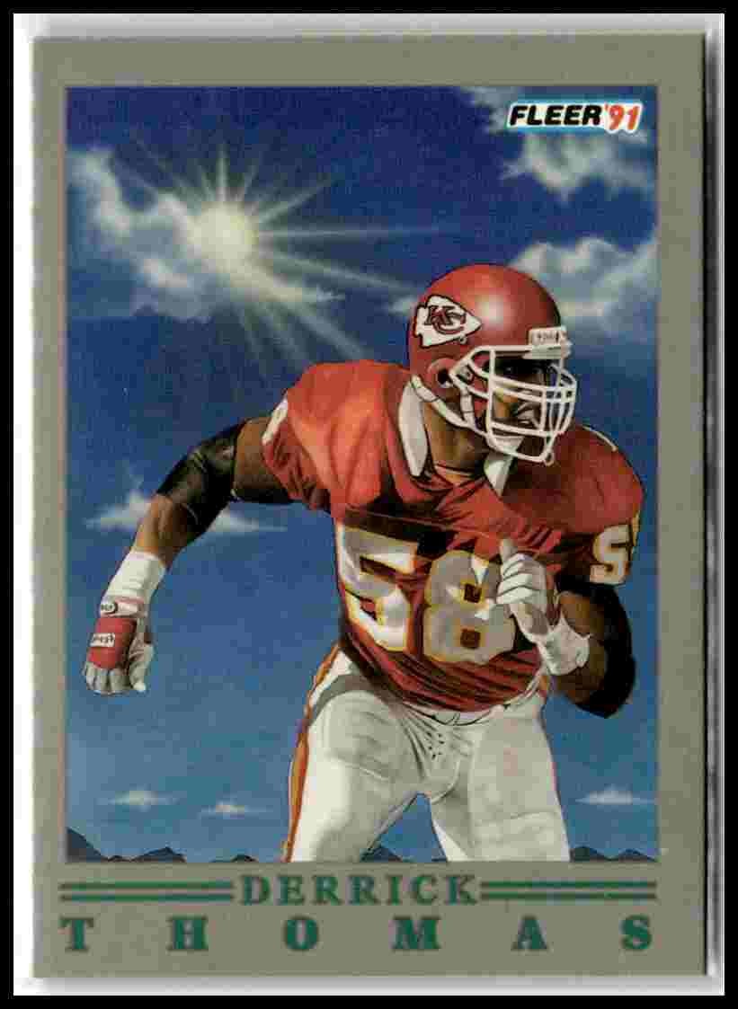 1991 Fleer #9 Derrick Thomas Pro-Visions