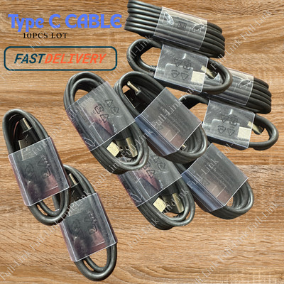 10 Pack For Samsung S23 S22 S21 S20 USB Type C Fast Charging Charger 4FT Cable
