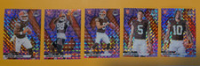 2025 Panini Mosaic Prizm Purple Reactive Browns Shedeur Sanders Dillon Gabriel