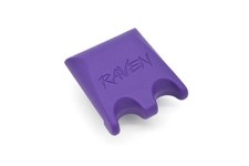 RAVEN Cue Claw, Portable Pool/Billiards Cue Stick Holder/Rack - 2 Slot - Purple 