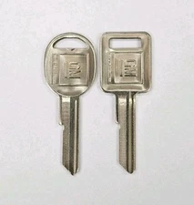 B46 (J)/B47(K) GM Key Blanks OEM GM Logo  Ignition & Door New Uncut