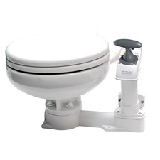 Johnson Pump AquaT trade; Manual Marine Toilet - Super Compact JOHNSON PUMP 80-4