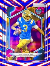 2023 Bowman's Best University Dante Moore Pink Refractor /100 #15 UCLA Oregon