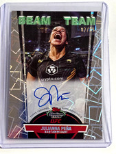 2025 Topps UFC Stadium Club - Beam Team Autograph /25 Julianna Peña #BTA-JP