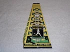 VINTAGE MARATHON MOTOR OIL WELL DERRICK 13" METAL RUNNING MAN GAS GASOLINE SIGN!