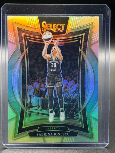 Sabrina Ionescu 2025 Panini Prizm Sabrina Ionescu #98 Silver Prizm
