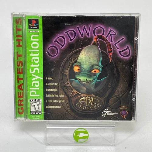 Oddworld Abe's Oddysee (Sony PlayStation 1 PS1, 1997)