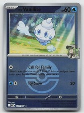 N's Vanillite Poke Ball Reverse Holofoil ME: Ascended Heroes 049/217 NM