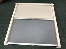 Caravan motorhome cassette blind with flynet Seitz 85.5 W X 92 D Cms