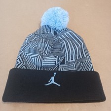AIR JORDAN 11 RETRO LEGEND BLUE POM BEANIE Hat Retired 2014 631681-012 Jumpman