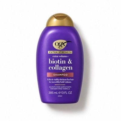 OGX Extra Strength Biotin & Collagen Volumizing Shampoo 13 fl oz