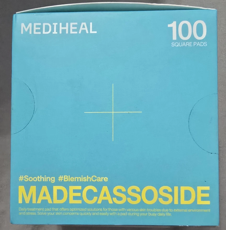 MEDIHEAL - Almohadilla de tóner Madecassoside Blemish [100 almohadillas] NUEVA Foto 2 de 4