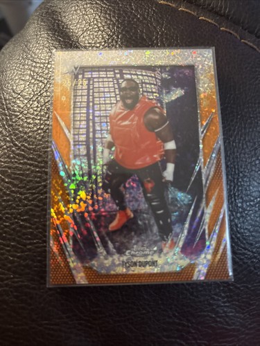 2026 Topps Chrome WWE - Tyson Dupont #199 Orange Mini-Diamond Refractor /25