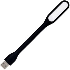 USB Lamp LED Mini Light Laptop Computer Notebook Reading Lamp Silicone Gooseneck
