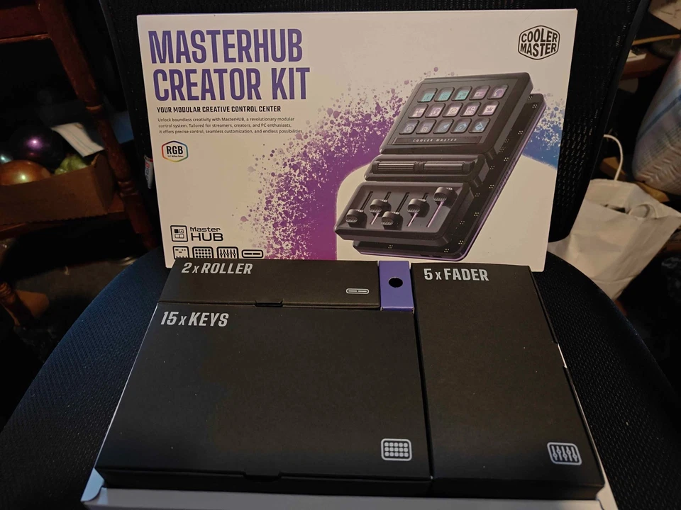Controlador Stream Deck Alternativo/Streaming - Apenas Usado Cooler Master Foto 2 de 4