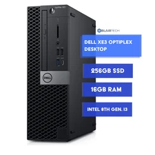 Dell Optiplex Desktop PC - 8th Gen. Intel i3 | 16GB RAM 256GB SSD | Windows 11