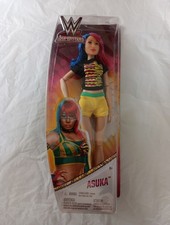 NEW Mattel WWE Superstars Barbie Fashion Doll Asuka Jointed Articulated Asian