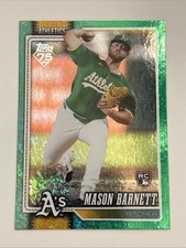2026 Topps Series 1 #273 Mason Barnett Green Speckle Foil /99 🔥RC Color Match