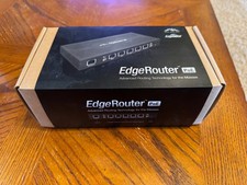 Ubiquiti ERPOE-5 EdgeRouter PoE 5-Port Gigabit Router w/ Power Adapter  Box