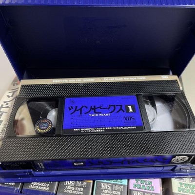 Twin Peaks VHS Complete Set Vol.1-14 1992 Japanese Edition David