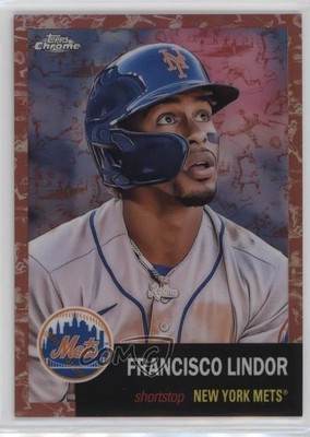 2022 Topps Chrome Platinum Anniversary 50/75 Francisco Lindor #233 1ik9