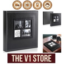 Photo Album 4X6 500 Pockets Photo, Extra Large Capacity Family Wedding Picture A