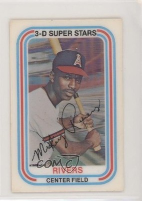 1976 Kellogg's 3-D Super Stars John Rivers #41 0m2c