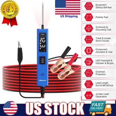 0-80V Circuit Tester Automotive Power Circuit Probe Test Kit Short Circuit Tool
