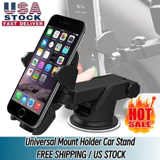 360° Universal Mount Holder Car Stand Windshield For Mobile Cell Phone GPS US